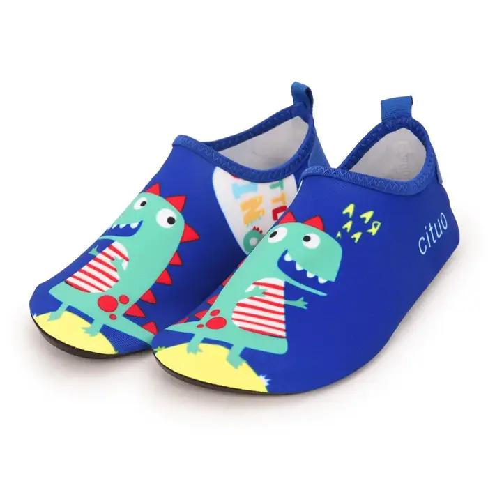 Chaussures d'eau pieds nus pour enfants, chaussures d'été légères pour enfants, pataugeoire, pêche e
