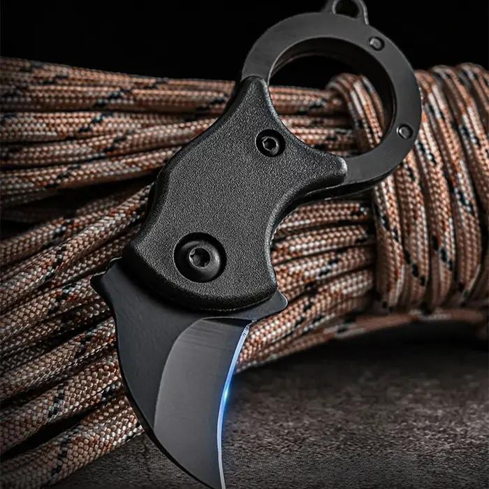 Couteau de poche extérieur Portable EDC clé couteau renard couteau patte couteau ouvre-boîtier coute