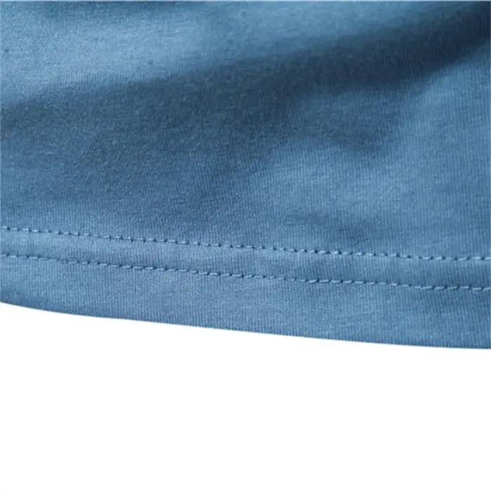 AIOPESON T-shirt en coton de couleur unie pour hommes Chemises décontractées à manches longues pour