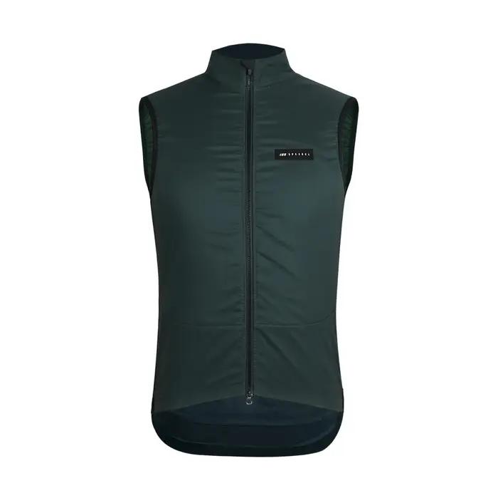 SPEXCEL – Gilet de cyclisme en molleton thermique, coupe-vent, 2 couches, avec 3 poches arrière, nou