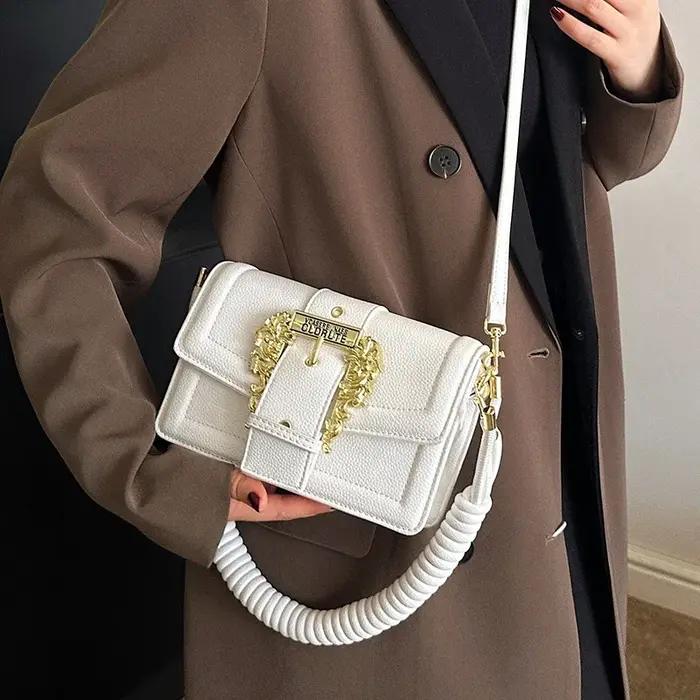 Sac à langer élégant de grande capacité à porter en bandoulière : Sac à main de luxe pour femme avec