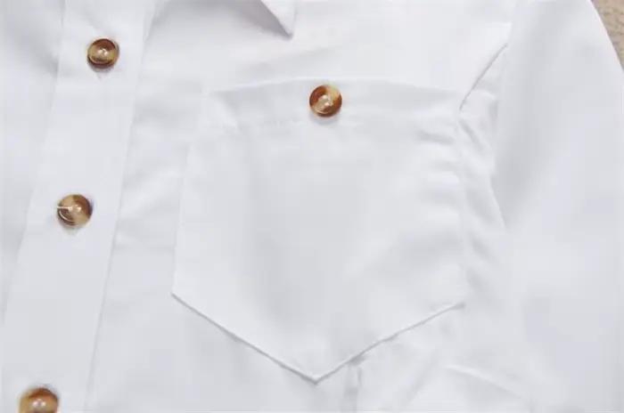 Chemisier décontracté pour femme en coton blanc élégant et confortable pour les journées de bureau et les événements informels