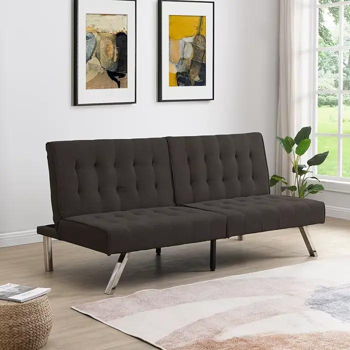 LIT EN BOIS FRAcloser, Louisiane, Jambes INLESS, FUBOU, SOFA, Expresso