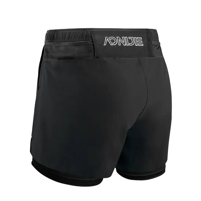 AONIJIE F5102 hommes Shorts de sport à séchage rapide troncs Shorts athlétiques avec doublure préven