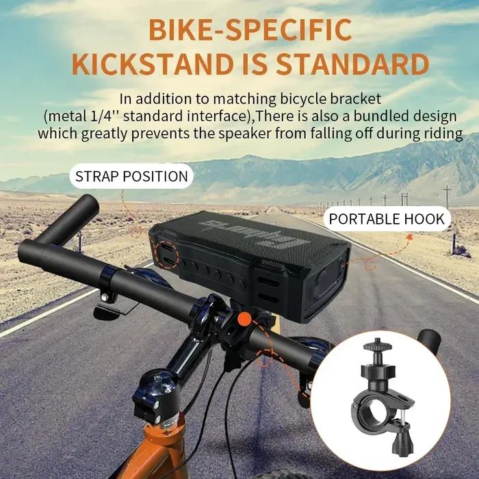 Caisson de basses étanche portable pour extérieur, chariot de golf électronique, haut-parleur Blueto