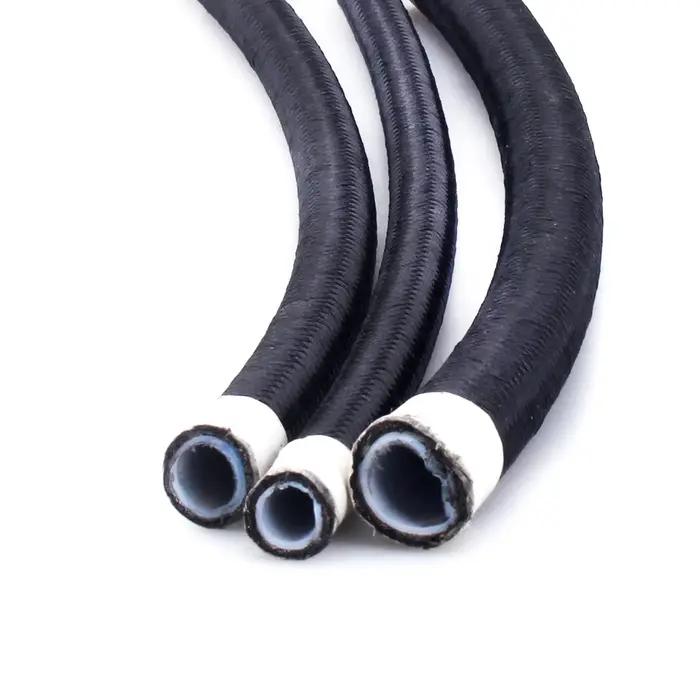 Tuyau de course universel 1M/3M/6M AN4-AN12 tressé tuyau de frein en PTFE ligne d'huile de carburant