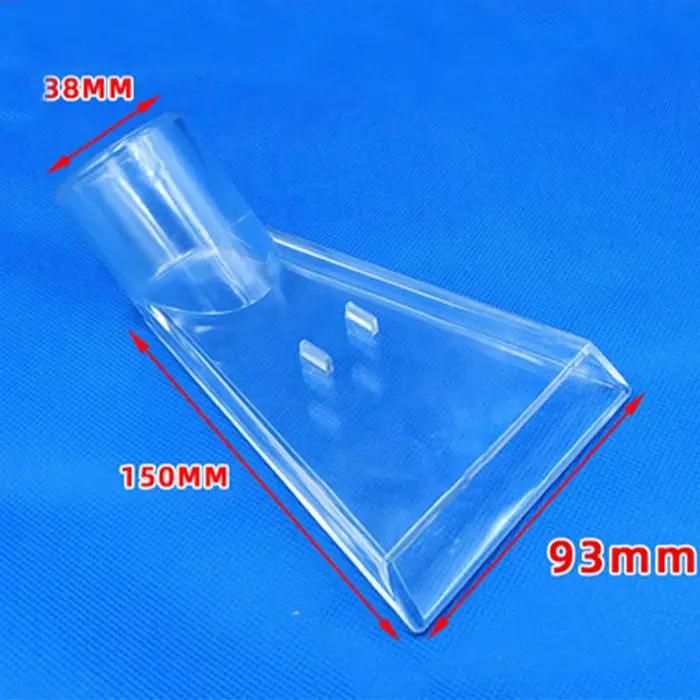 Buse de sol à tête pivotante pour aspirateur, 38mm, 1 pièce, buses transparentes pour nettoyeur de t