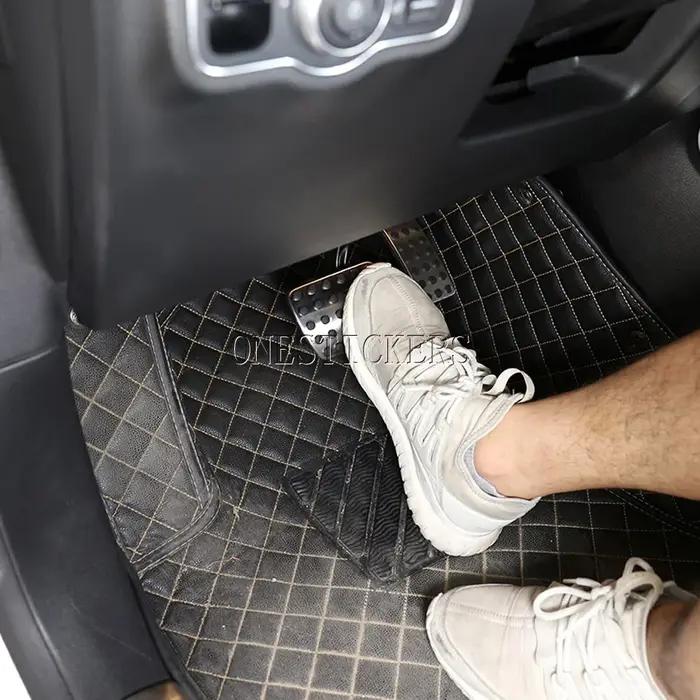 Couvercle de plaquettes de pédale de frein à gaz et carburant, accessoires de voiture pour Mercedes