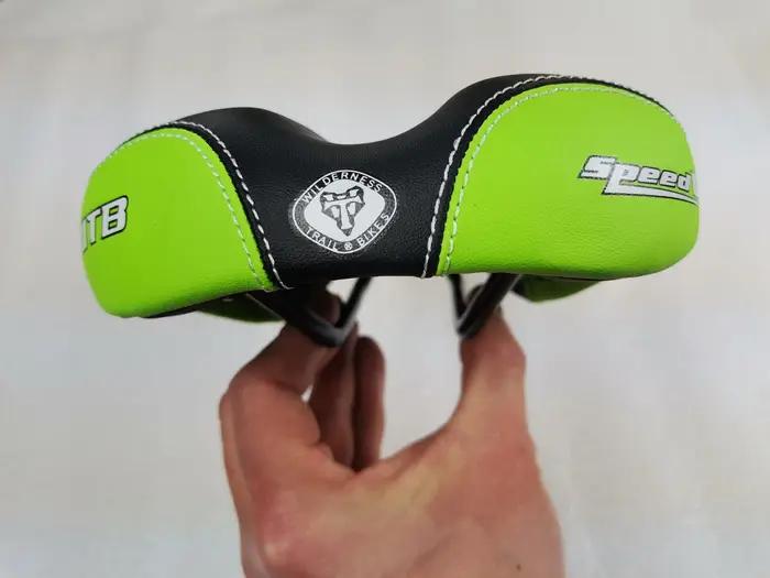 WTB Speed Selle VTT Noir Vert - Selle en V confortable pour vélo de ville et VTT - Ancien stock neuf