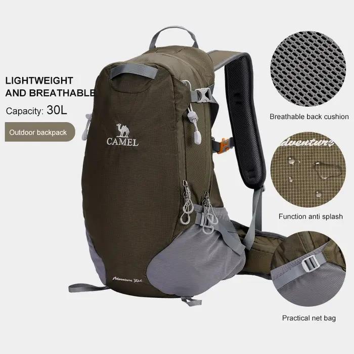 GOLDEN CAMEL Outdoor 19L Sacs à dos de randonnée Hommes Femmes Sac d'escalade léger pour hommes Sac