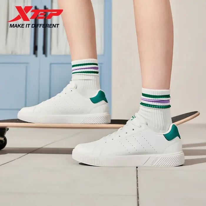 Xtep chaussures de skateboard pour femmes 2025 été léger durabilité loisirs mode à lacets rue style