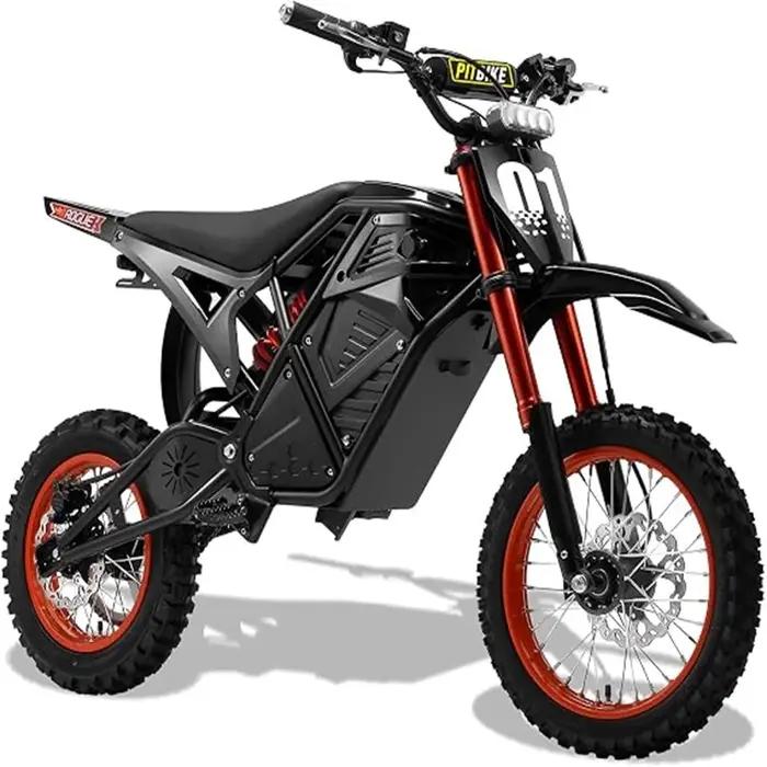 Obtenez une moto électrique tout-terrain IN@ pour adultes et adolescents, moteur à entraînement cent