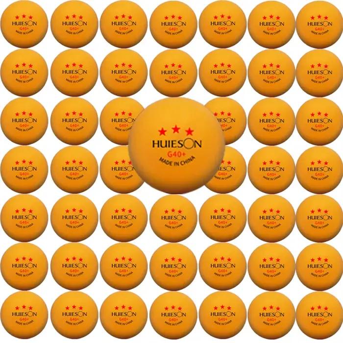 Huieson 3 étoiles 20 ~ 100 pièces balles de Ping-Pong nouveau matériau ABS 40 + balles de Tennis de
