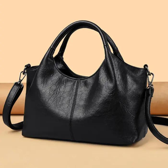 Sac à bandoulière et sac messager pour femme d'âge mûr 2026, petit sac fourre-tout en cuir PU souple