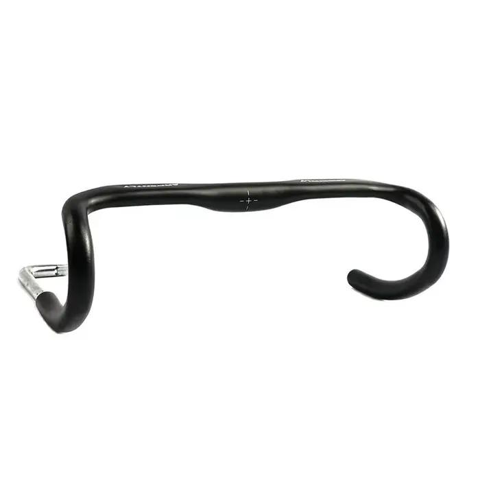 Guidon de vélo de route en aluminium à pignon fixe, barre de direction de vélo de course 31.8/380mm,