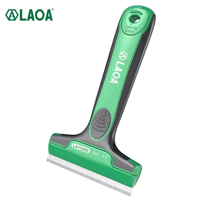 LAOA Spatule de nettoyage multifonctionnelle pour verre, carrelage, colle, autocollants et peinture