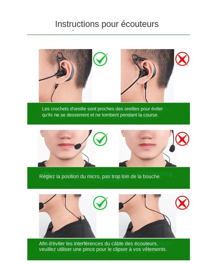 EJEAS V4C PLUS + V6C PROx2 Football 3 arbitre Interphone casque 1200M