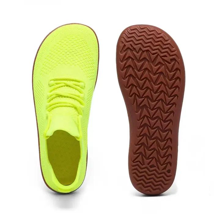 Chaussures pieds nus à bout large pour hommes et femmes - Baskets minimalistes avec semelle zéro drop