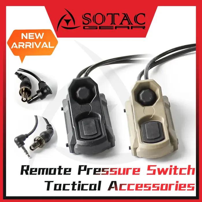 SOTAC GEAR AXON GBRS double bouton de commutation grue Laser pour lampe de poche SF pointeur Laser a