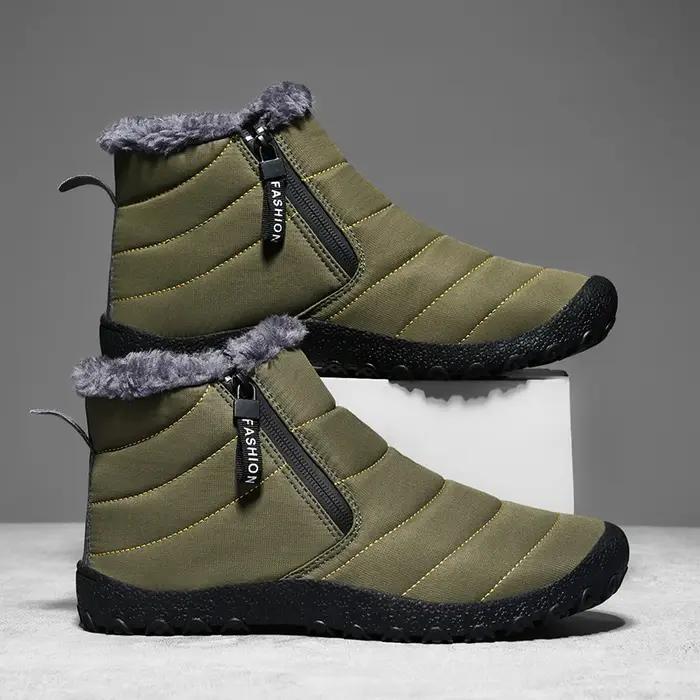 Bottes de neige homme 2023 imperméables antidérapantes - Chaussures hiver ski montagne durable