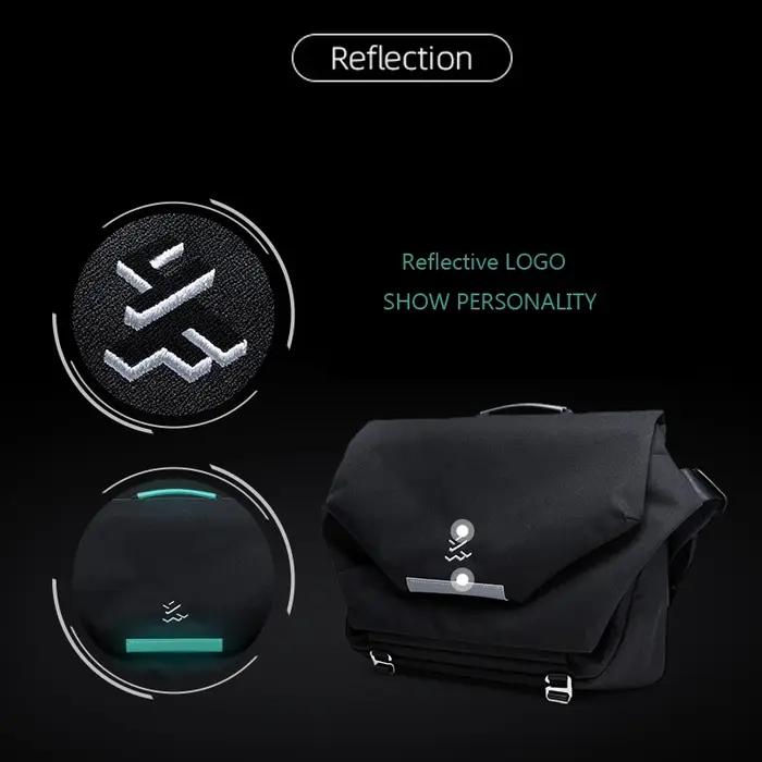 Sacs à main multicouches personnalisés de Style coréen pour hommes, sac à bandoulière étanche pour a