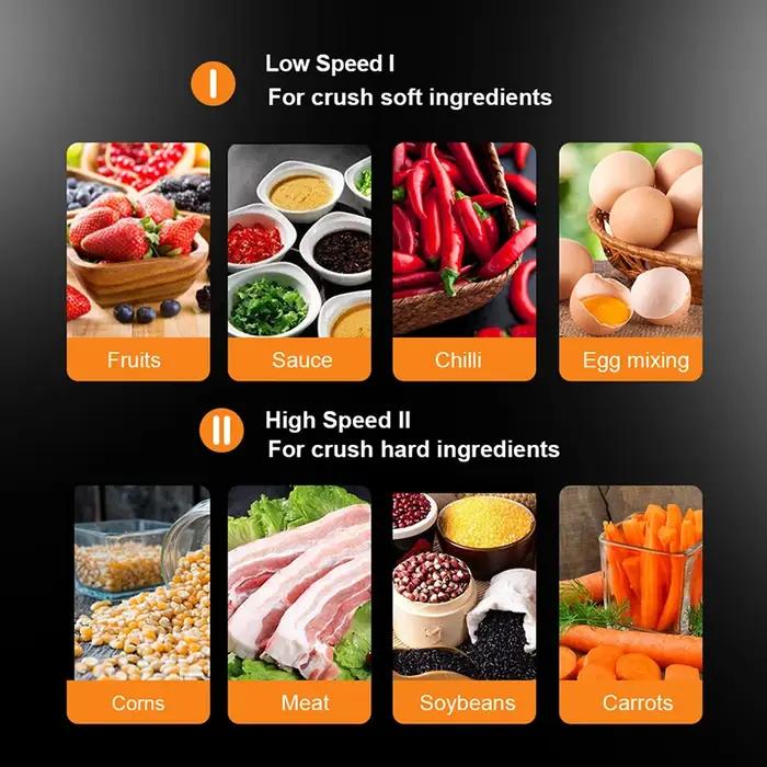 Hachoir à viande électrique 2L, robot culinaire, hachoir en acier inoxydable, Machine légère de cuis