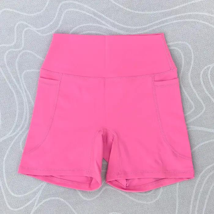 Short de Yoga taille haute pour femmes, pantalon Push-Up pour gymnastique, levage des hanches, poche