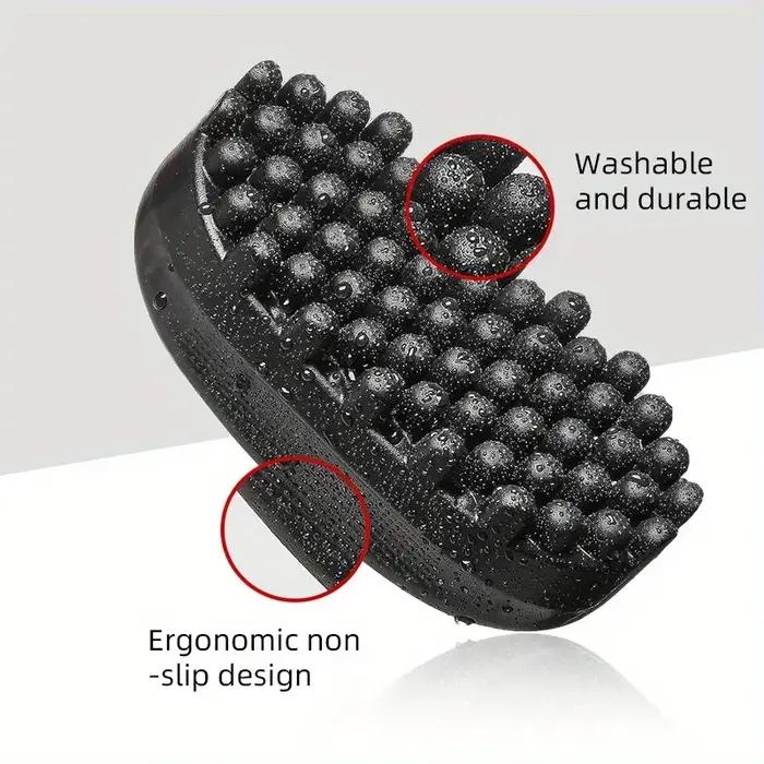 Ensemble combiné d'outils de coiffure pour tresses de cheveux, peigne à grille de cheveux noirs + br