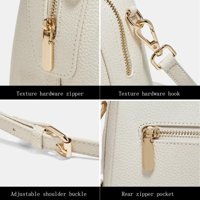 Sac à main femme FOXER 2026 en cuir de vachette, sac à bandoulière de luxe léger pour le quotidien e