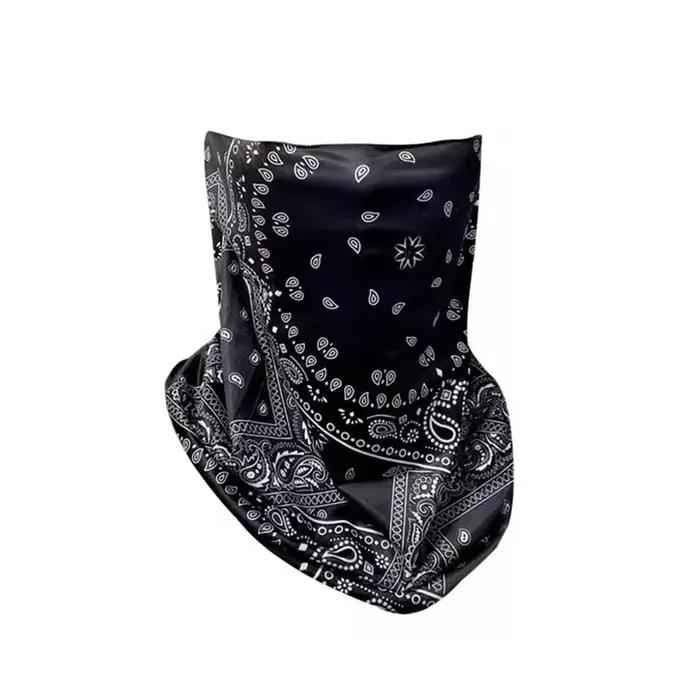 Masque de protection solaire Punk pour hommes et femmes, écharpe d'oreille, visage, cou, protection