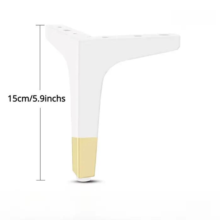 4 pièces 15 cm moderne luxe canapé matériel Y forme conception remplacement meubles jambes bonne qua
