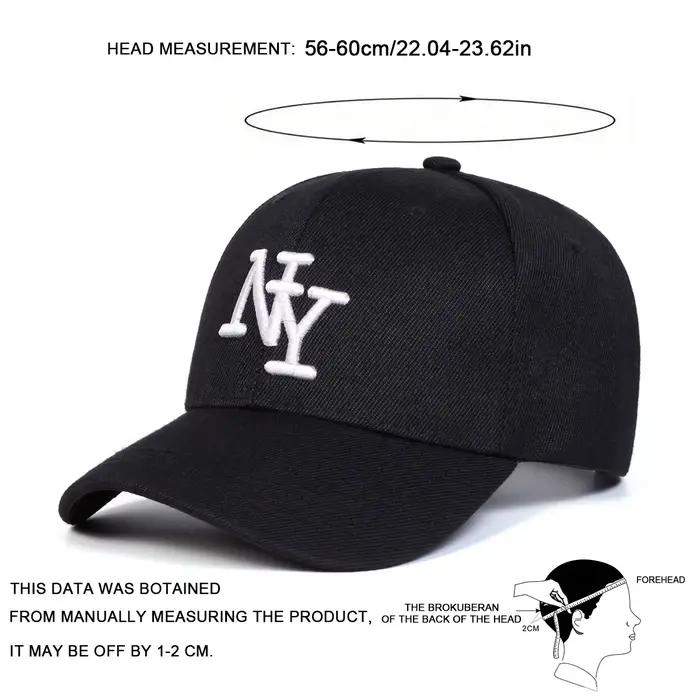 Casquettes de Baseball unisexes avec lettres brodées, chapeaux décontractés réglables pour l'extérie