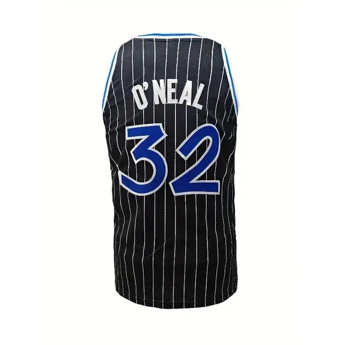 Chemise athlétique sans manches en jersey de basket-ball pour hommes # 32 Maillot coupe ample pour j