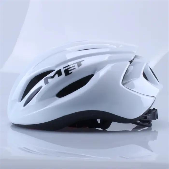 MET-Casque de vélo de route VTT ultraléger pour homme, casquette de sécurité Aero, sports de plein a