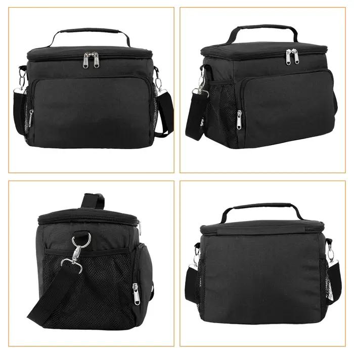 Sac à déjeuner isolé pour femmes et hommes, grand sac isotherme, boîte à déjeuner réutilisable, rési