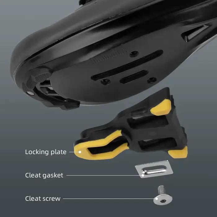 ROCKBROS pédale de vélo SPD-SL vélo de route vélo pédales autobloquantes ultralégères en alliage d'a