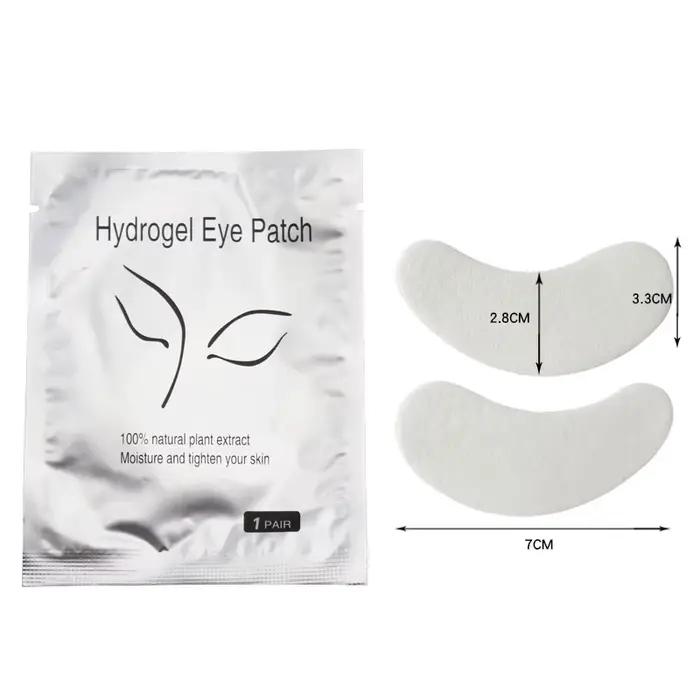 50/100/200 paires de coussinets de cils Gel Hydrogel Patch pour les yeux greffage sous les yeux papi