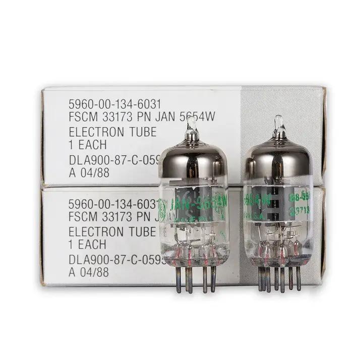 Paire assortie de tubes à vide GE JAN 5654W à 7 broches, mise à niveau pour 6AK5/6J1/6Ж1/ EF95/6J1P