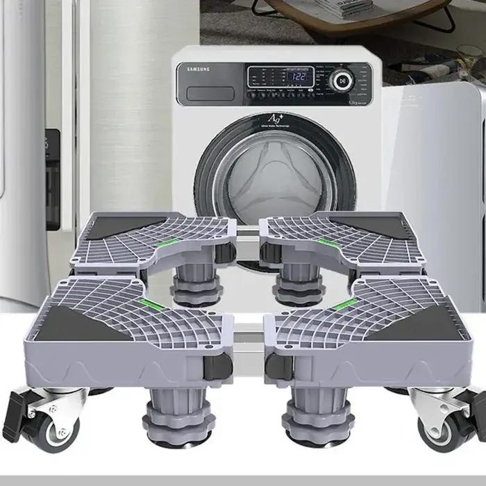 Base universelle pour Machine à laver, Base de levage pour réfrigérateur, Base réglable multifonctio