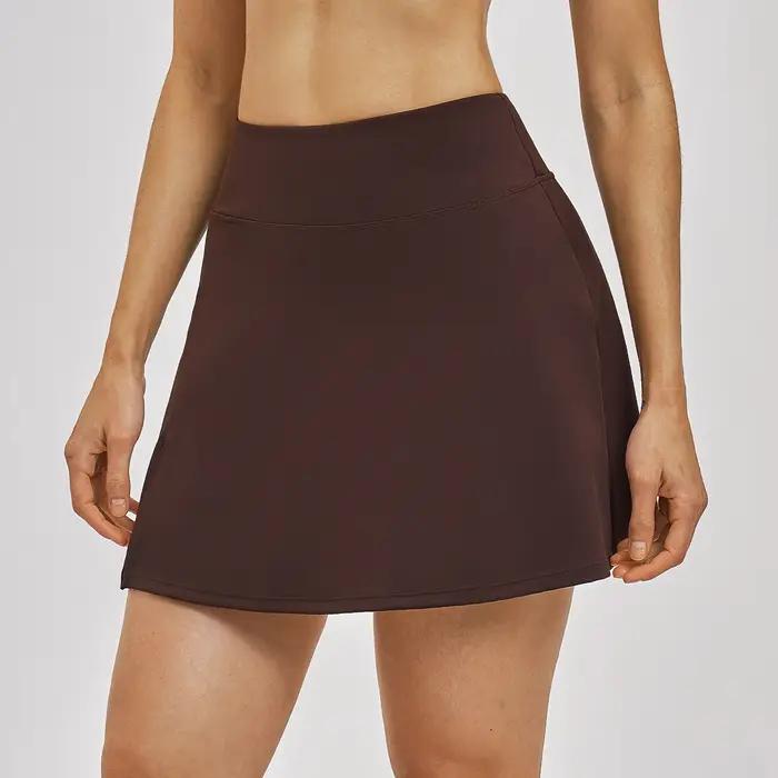 Nouvelles jupes courtes de yoga pour femmes, ultra-courtes, pour la gym, l'exercice, la course, le f