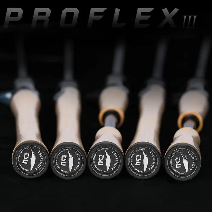 Canne à pêche professionnelle TSURINOYA PROFLEX Ⅲ 1.95 2.01 2.10m 2.21m, action rapide, puissance ML