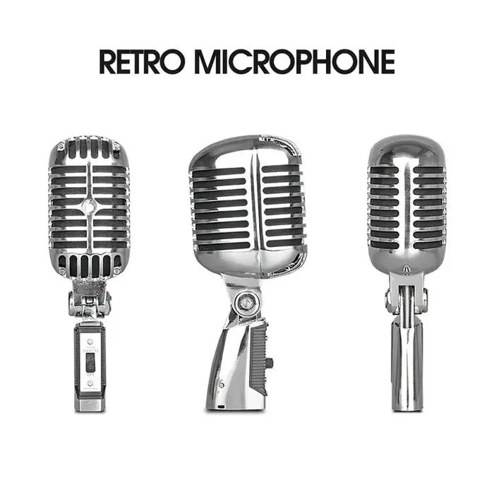 Support universel pour Live Performance Karaoké Microphone en métal vintage pour 55SH Classic Dynami