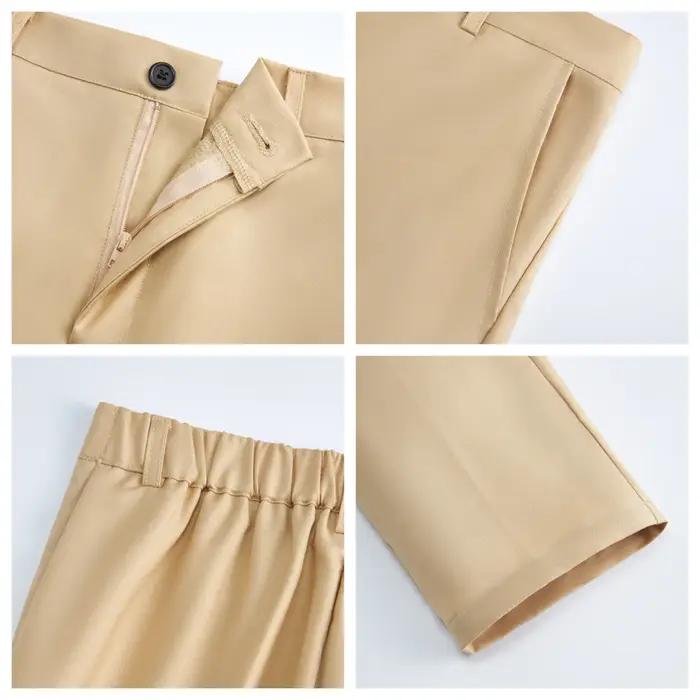 Ensemble de costume formel pour garçons, avec col en velours, Blazer à un bouton, gilet, pantalon, n