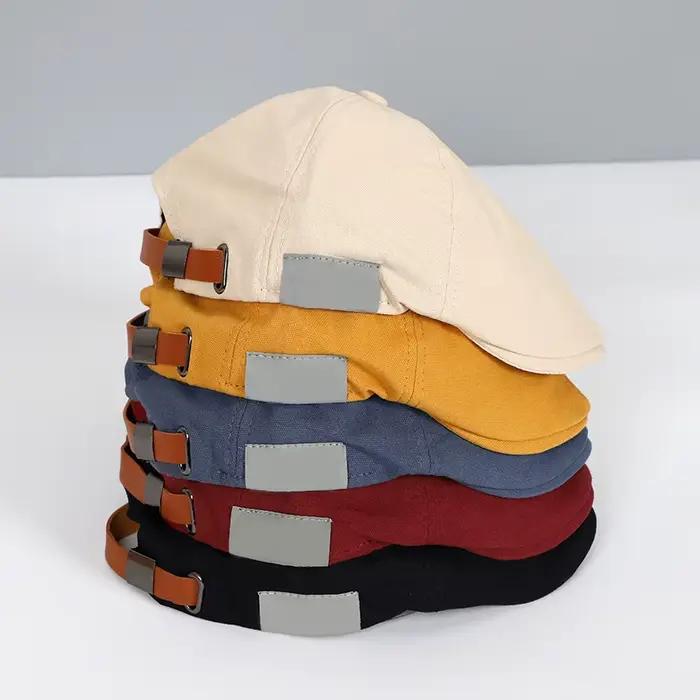 Casquettes en coton Peaky Blinders pour hommes, bérets de Style occidental britannique, casquette de