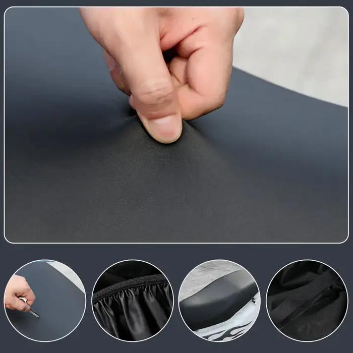 SEAMETAL housses de siège de moto protecteur universel pour coussin de siège de moto tapis de couver