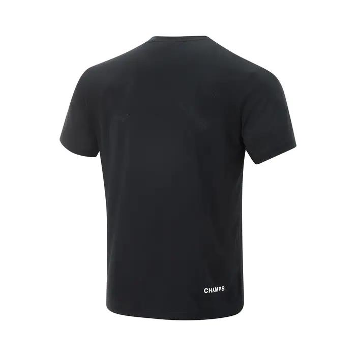 Li-ning T-shirt Wade pour hommes AT DRY ULTRA 92% Polyester 8% élasthanne AT._BACTERIA doublure pull