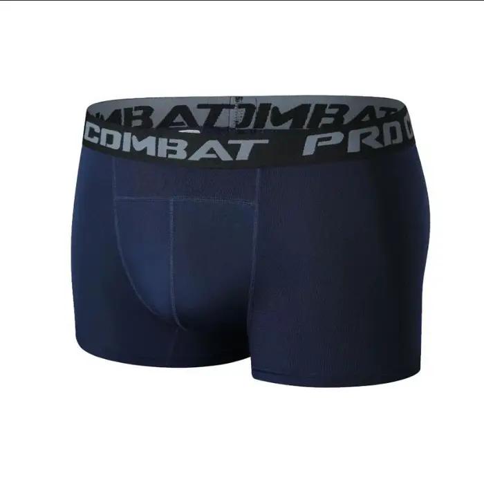 Pantalon trois quarts de sport populaire pour hommes, haute élasticité, respirant, séchage rapide, f
