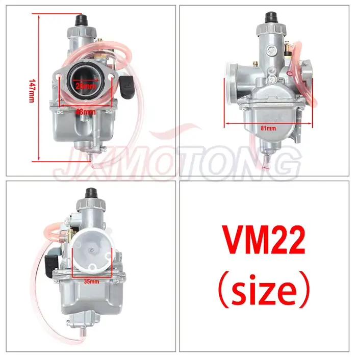 VM22 26mm carburateur Carb Performance tuyau d'admission principal 38mm Kit de filtre à Air pour Pre