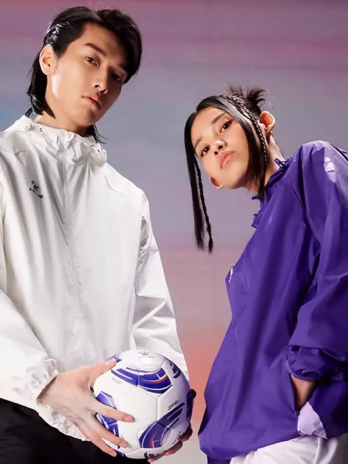 Veste de sport Kelme coupe-vent imperméable pour homme et femme - Football, course et plein air