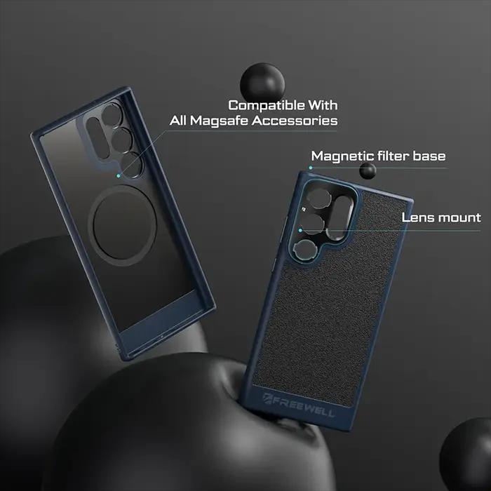 Freewell – coque de téléphone à monture F, Compatible avec Samsung Galaxy S23 Ultra, appareil photo,